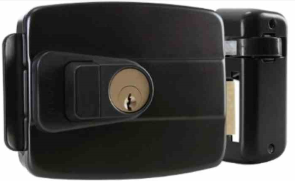 CERRADURA ELECTRICA DE SOBREPONER GAREN C/ BOTON / UNI