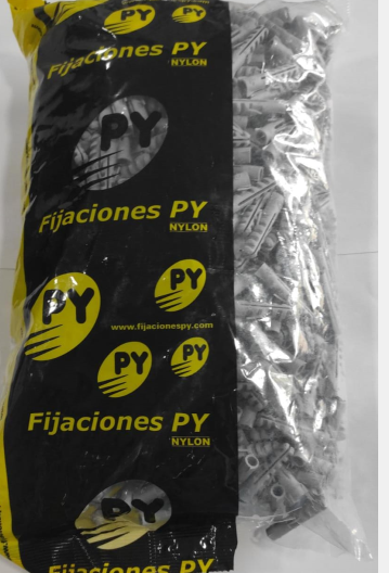 TARUGO NYLON PYC 8 X UNIDAD / UNI