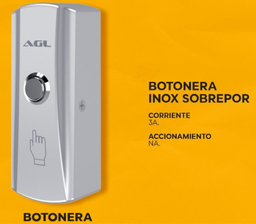 [769] BOTONERA AGL INOX / UNI