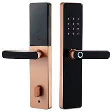 [506] CERRADURA DIGITAL S819 WIFI TUYA RED BRONZE / UNI