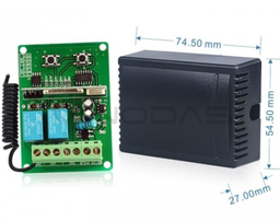 [169] RECEPTORA DE 2 CANALES 433MHZ / UNI