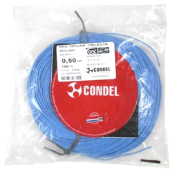 [19] CABLE CORDON CELESTE 2X0.50MM / UNI