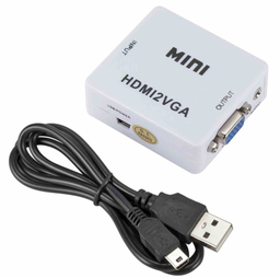 [25] CANVERSOR DE HDMI A VGA CAJA / UNI